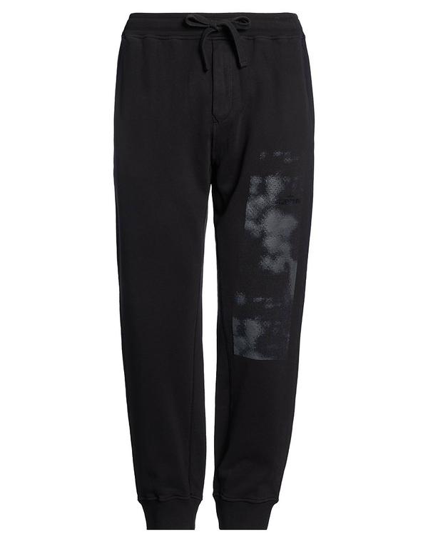 ストーンアイランド メンズ ボトムス 心地好いズボン下 スウェットパンツ STONE ISLAND Black 黒いこと