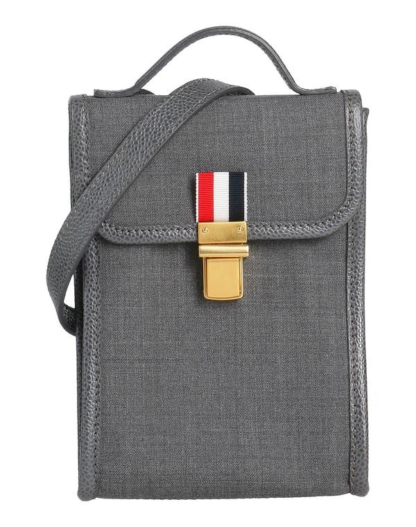 トム赤銅色 メンズ 御徒面子 THOM BROWNE Gray 薄墨色