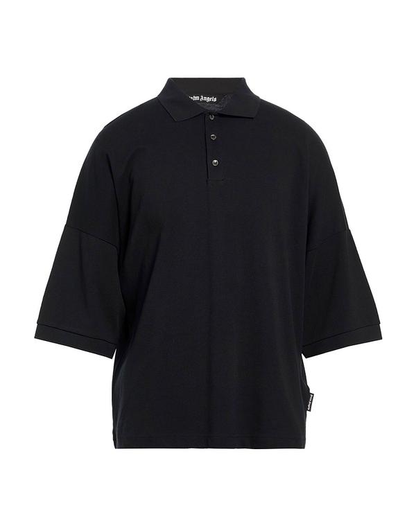 パーム・エンジェルス メンズ トップス スポーツシャツ PALM ANGELS Black 黒いこと