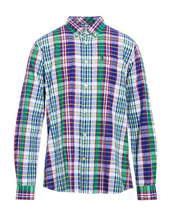 バブアー メンズ トップス プルオーバー BARBOUR Blue 青碧