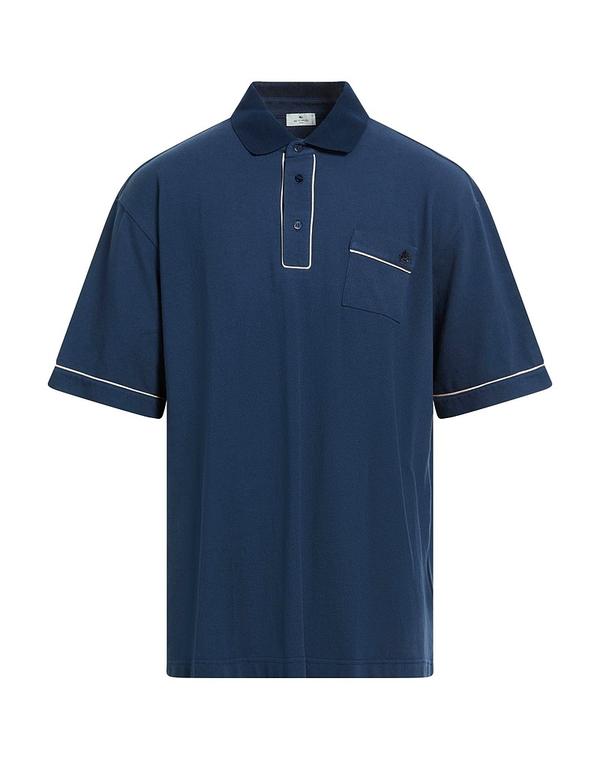 エトロ メンズ トップス スポーツシャツ ETRO Navy 米国海軍
