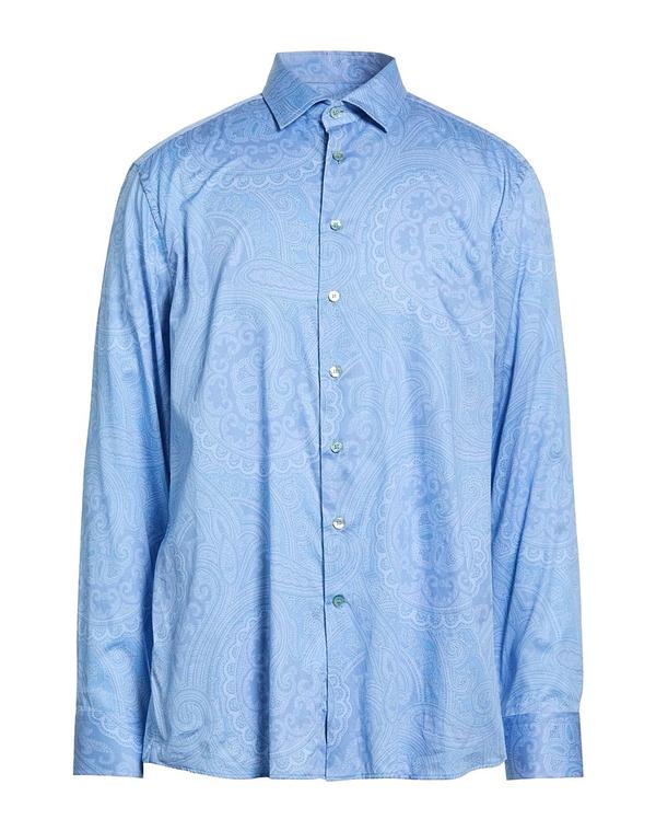 エトロ メンズ トップス ティーシャツ ETRO Light Blue 青碧