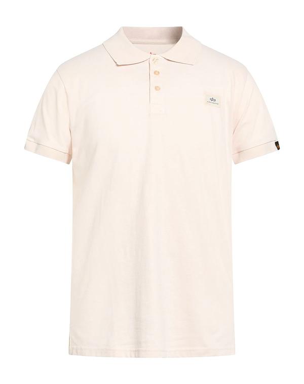 アルファインダストリーズ メンズ トップス スポーツシャツ ALPHA INDUSTRIES Pale Pink サクラ色