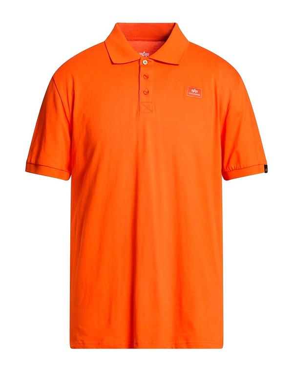 アルファインダストリーズ メンズ トップス スポーツシャツ ALPHA INDUSTRIES Orange オレンジ色