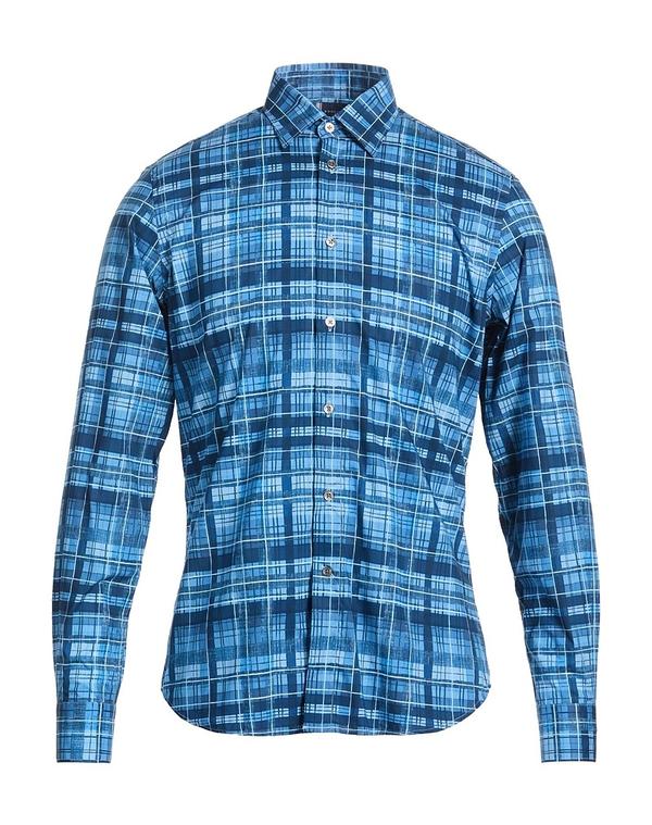 ボリオリ メンズ トップス プルオーバー BOGLIOLI Bright Blue 青色