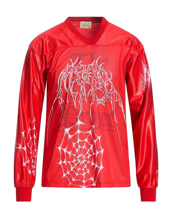 アリーズ メンズ トップス プルオーバー ARIES Red 赤いこと