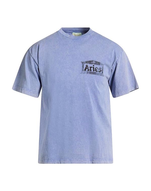アリーズ メンズ トップス ティーシャツ ARIES Blue Gray 薄墨色