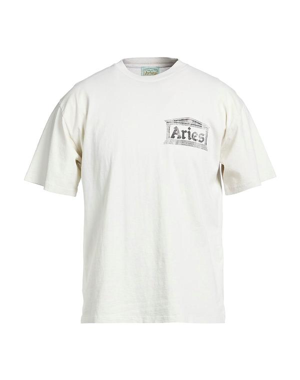 アリーズ メンズ トップス ティーシャツ ARIES Off White 象牙色