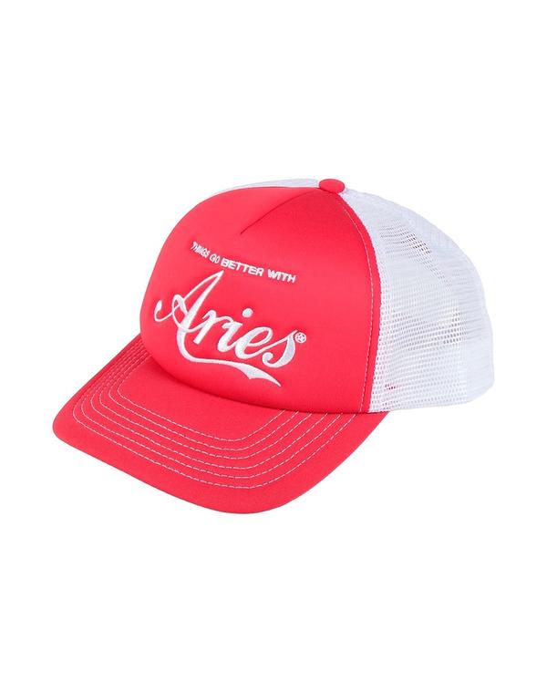 アリーズ メンズ 付属物 鳥打ち帽 ARIES Red 赤いこと