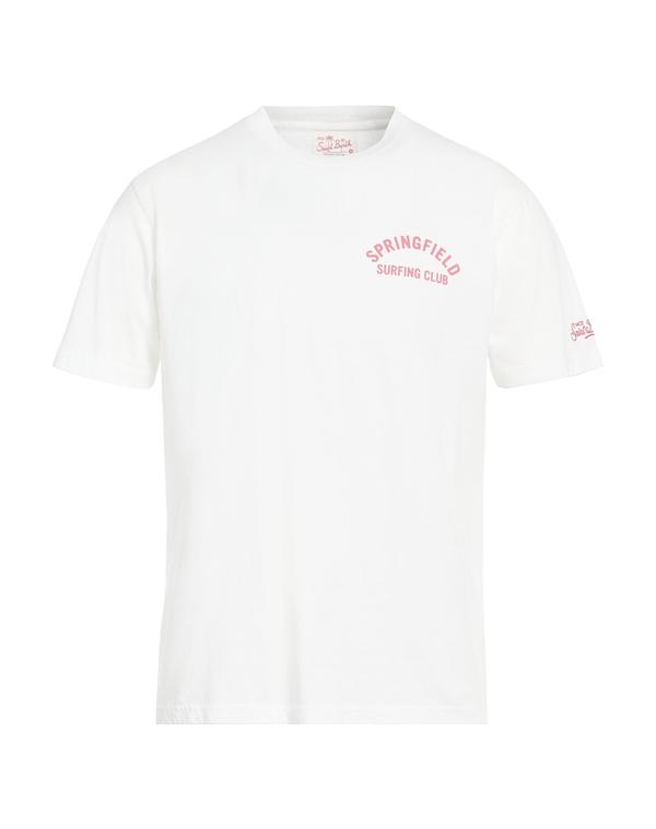 エムシーツーセイントバース メンズ トップス ティーシャツ MC2 SAINT BARTH White 白いこと