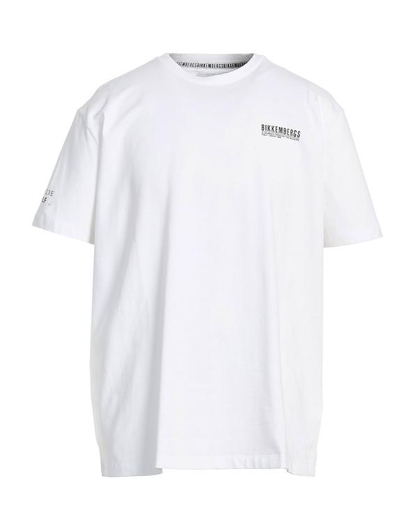 ビッケンバーグス メンズ トップス ティーシャツ BIKKEMBERGS White 白いこと