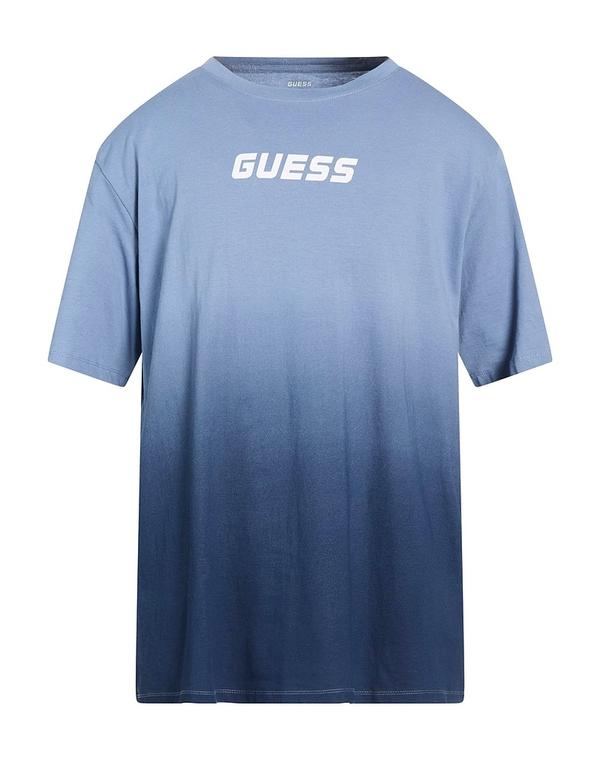 ゲス メンズ トップス ティーシャツ GUESS Blue Gray 薄墨色