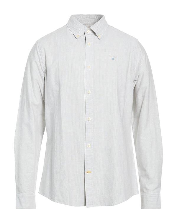 バブアー メンズ トップス プルオーバー BARBOUR Light Gray 薄墨色