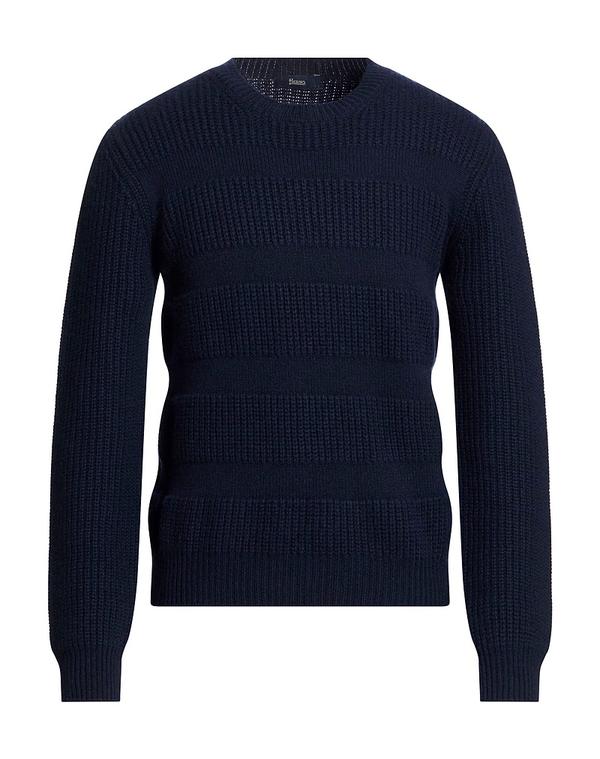 地獄ノ メンズ トップス プルオーバー ティーシャツ HERNO Navy 米国海軍