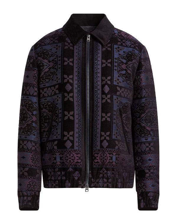 エトロ メンズ アウター 上衣・上衣 ETRO Black 黒いこと