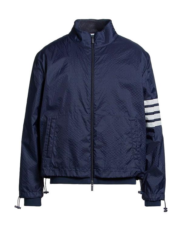 トム赤銅色 メンズ アウター 上衣・上衣 THOM BROWNE Navy 米国海軍