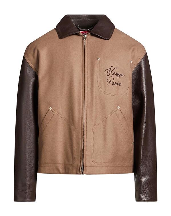 ケンゾー メンズ アウター 上衣・上衣 KENZO Light Brown 赤銅色