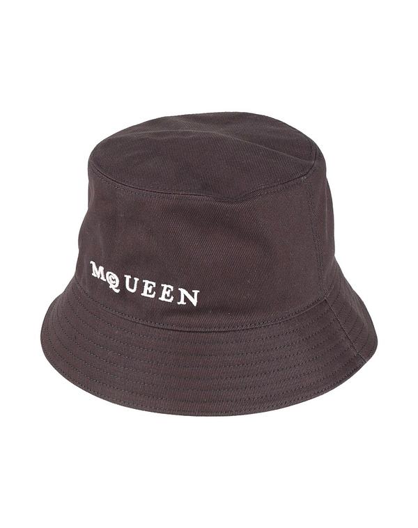 マックイーン メンズ 付属物 鳥打ち帽 MCQUEEN Black 黒いこと