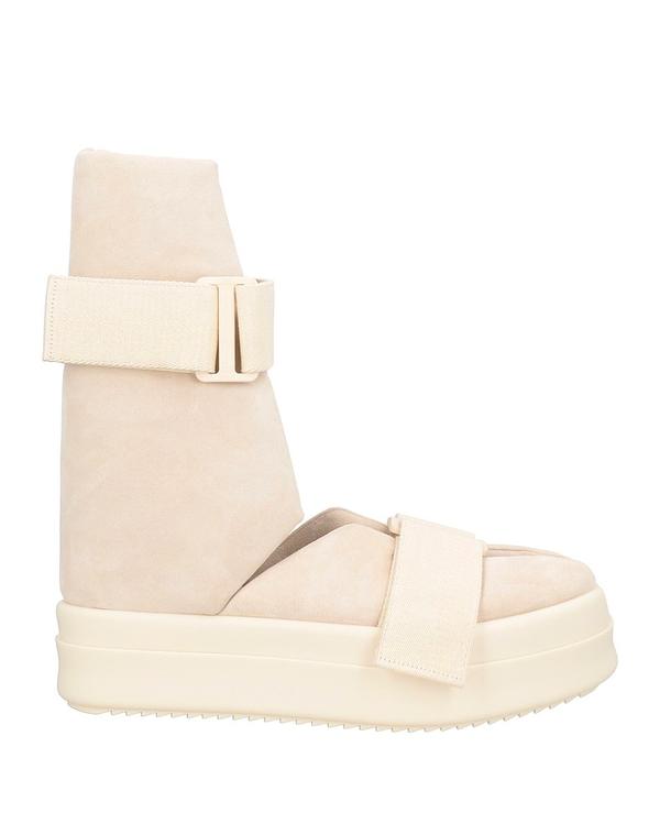 リックオウエンス メンズ シューズ ブーツ・レインブーツ 遊撃手ブーツ RICK OWENS Ivory 象牙色