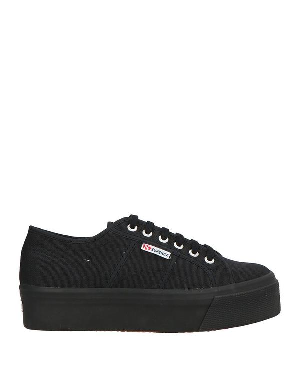 つづり方ガ メンズ シューズ スニーカー SUPERGA Black 黒いこと