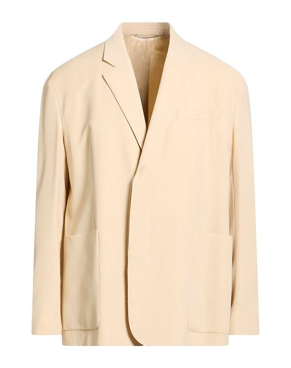 ランバン メンズ アウター 上衣・上衣 テーラードジャケット LANVIN Beige ベージュ