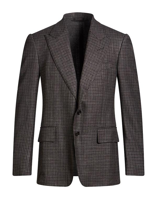 トム・フォード メンズ アウター ジャケット・ブルゾン テーラードジャケット TOM FORD Charcoal チャコール｜ReVida 店