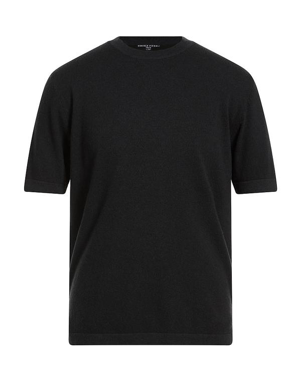 ダニエル フィエゾリ メンズ トップス プルオーバー ティーシャツ DANIELE FIESOLI Black 黒いこと