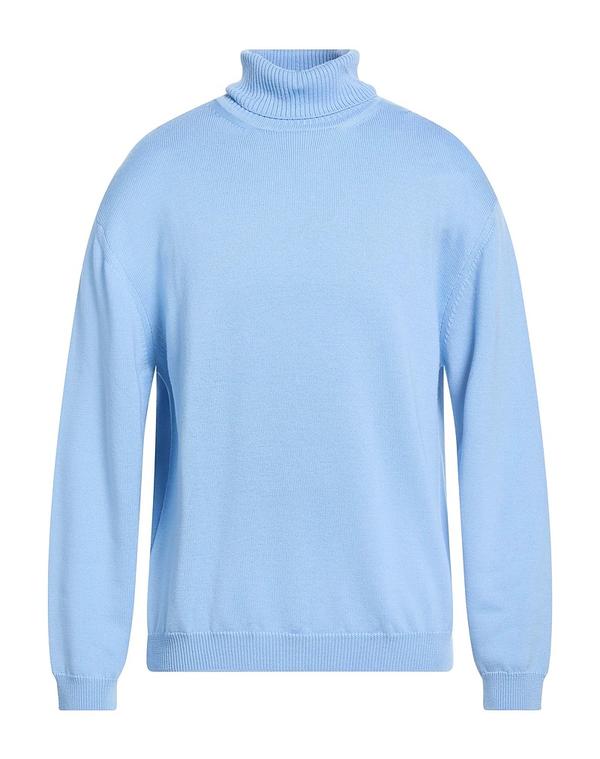 ダニエル フィエゾリ メンズ アウター ニット・セータートルネック DANIELE FIESOLIght Blue 青色