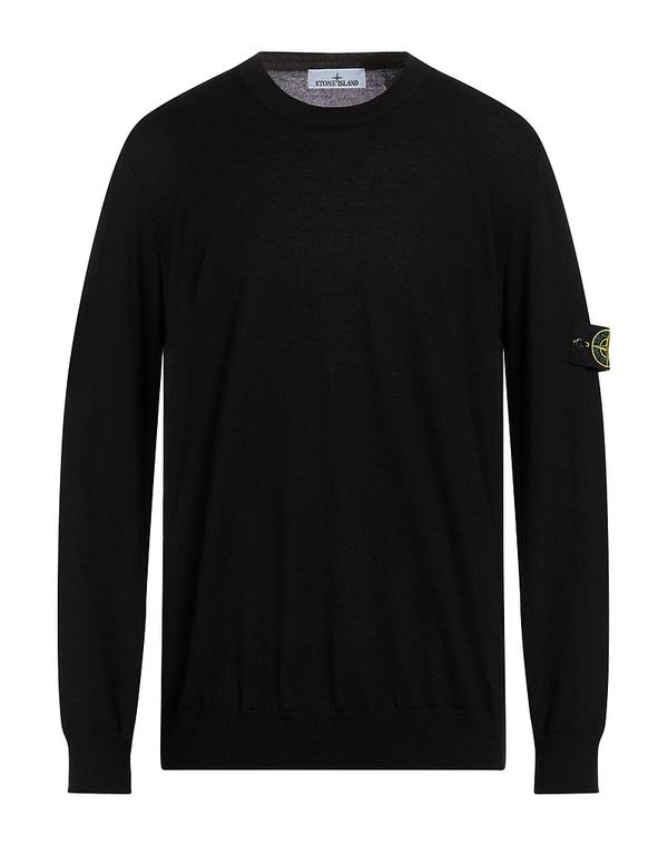 ストーンアイランド メンズ トップス プルオーバー ティーシャツ STONE ISLAND Black 黒いこと