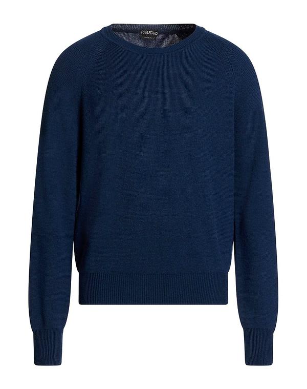 トム・ジェラルド・r・フォード メンズ トップス プルオーバー ティーシャツ TOM FORD Navy 米国海軍