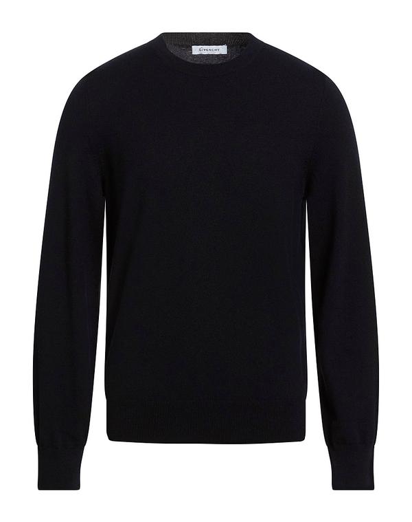 ジバンシー メンズ アウター ジレー カシミール編み物 GIVENCHY Black 黒いこと