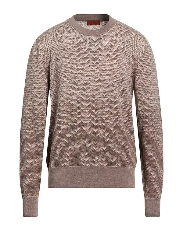 ミッソーニ メンズ トップス ティーシャツ ティーシャツ MISSONI Taupe トープ