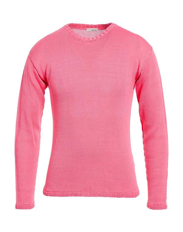 ラルディーニ メンズ トップス プルオーバー ティーシャツ LARDINI Pink サクラ色