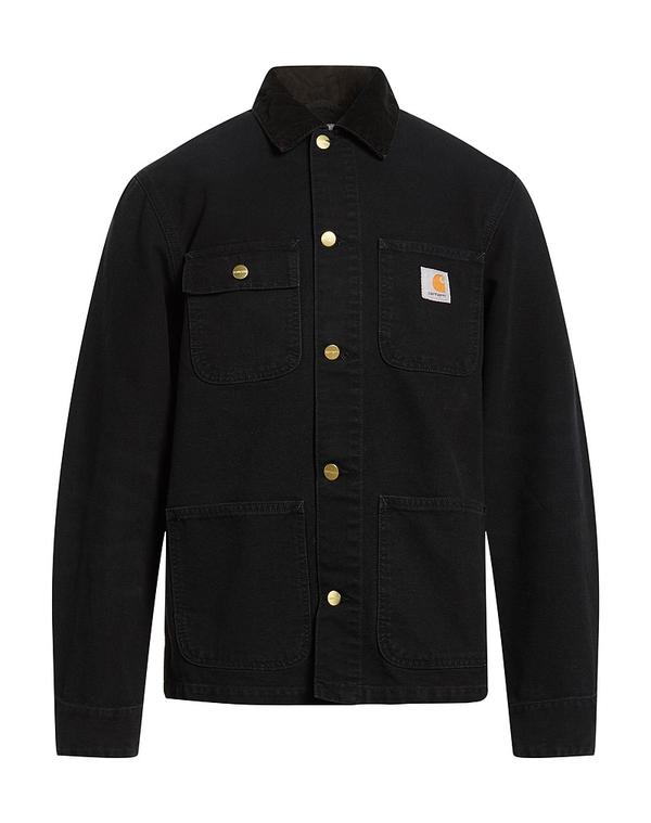 鉄道車両ハート形 メンズ アウター 上衣・上衣 CARHARTT Black 黒いこと
