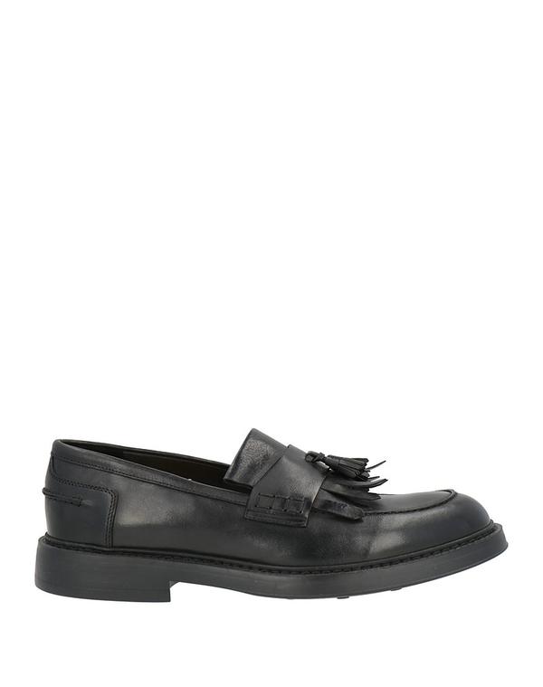 ドンカルズ メンズ シューズ スリッポン・ローファー モカシン DOUCAL\u0027S Black 黒いこと