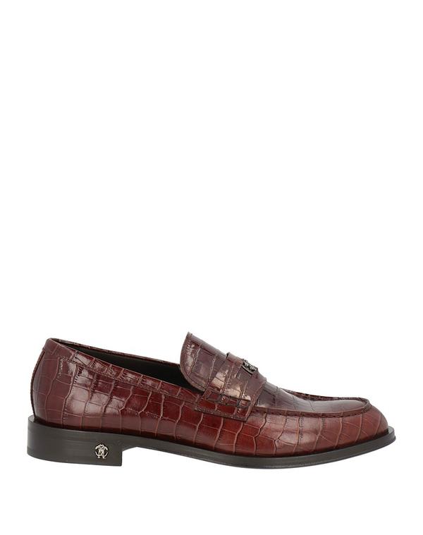 ロベルトカヴァリ メンズ シューズ スリッポン・ローファー モカシン ROBERTO CAVALLI Chocolate Brown ブラウン｜ReVida 店