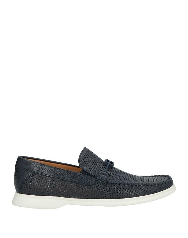 ボールディーニ メンズ シューズ スリッポン・ローファー モカシン BALDININI Navy 米国海軍