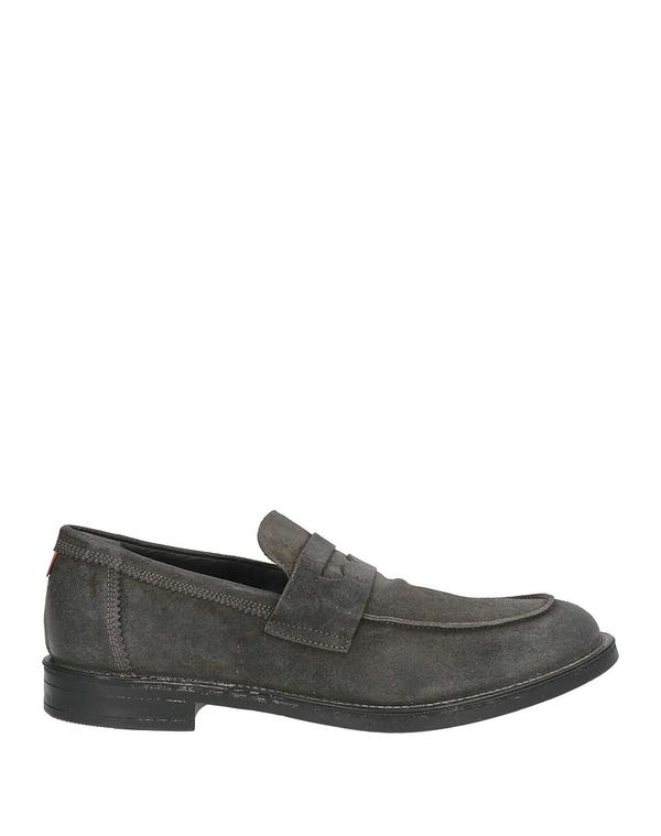 モマ メンズ シューズ スリッポン・ローファー モカシン MOMA Charcoal 濃灰色