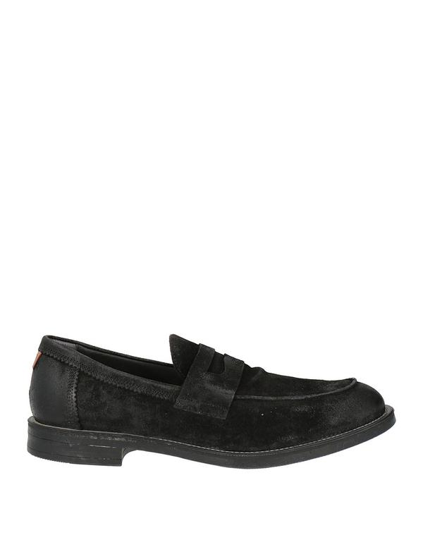 モマ メンズ シューズ スリッポン・ローファー モカシン MOMA Black 黒いこと