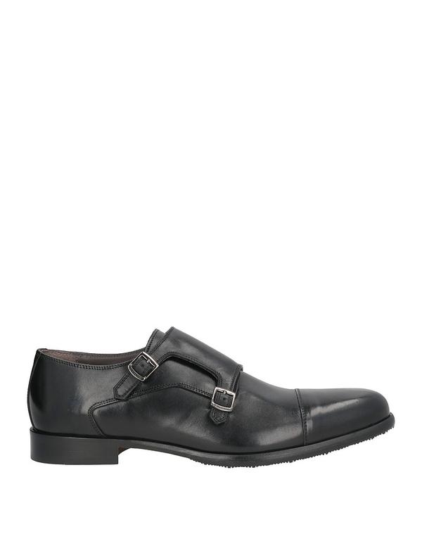 ポリーニ メンズ シューズ スリッポン・ローファー モカシン POLLINI Black 黒いこと