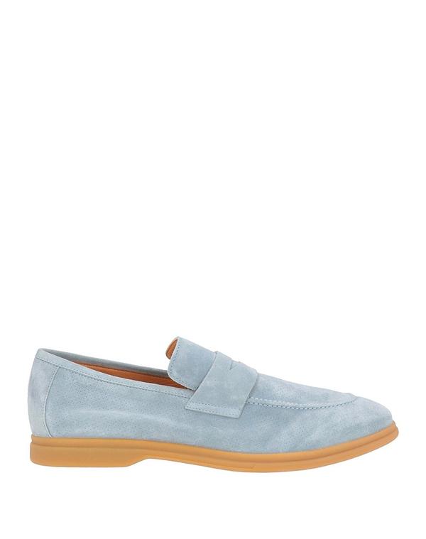 イレブンティ メンズ シューズ スリッポン・ローファー モカシン ELEVENTY Sky Blue ブルー｜ReVida 店