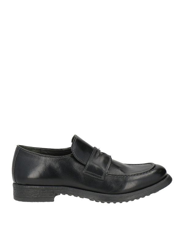 モマ メンズ シューズ スリッポン・ローファー モカシン MOMA Black 黒いこと