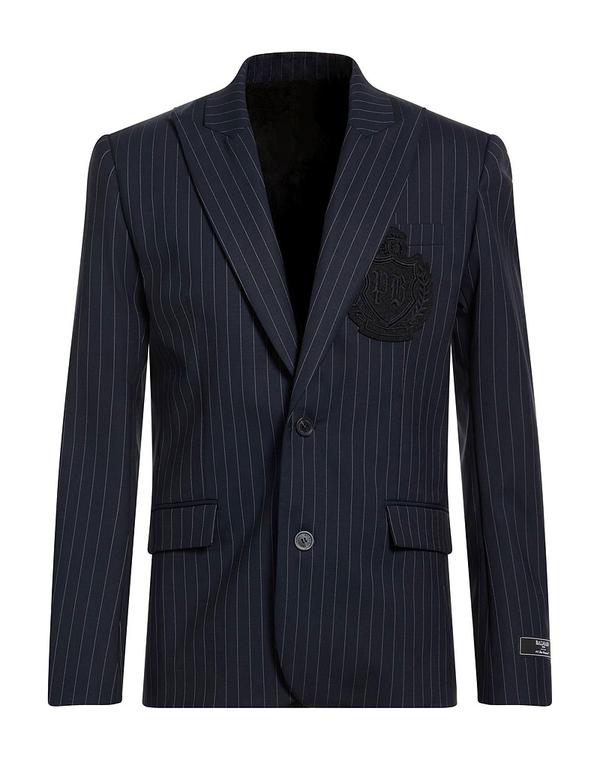 バルマン メンズ アウター 上衣・上衣 テーラードジャケット BALMAIN Midnight Blue 青碧