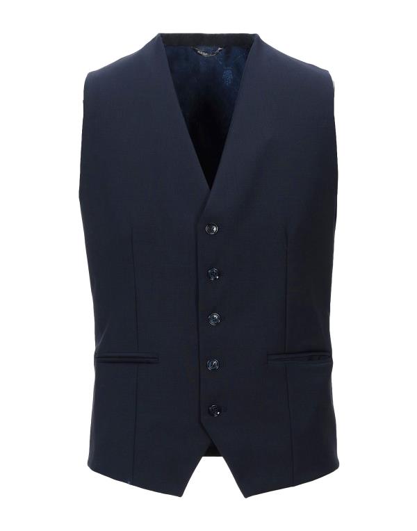 コルネリアーニ メンズ ベスト トップス Suit vest Slate blue - 通販