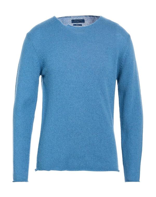 ダニエル フィエゾリ メンズ トップス プルオーバー ティーシャツ DANIELE FIESOLI Blue Gray 薄墨色