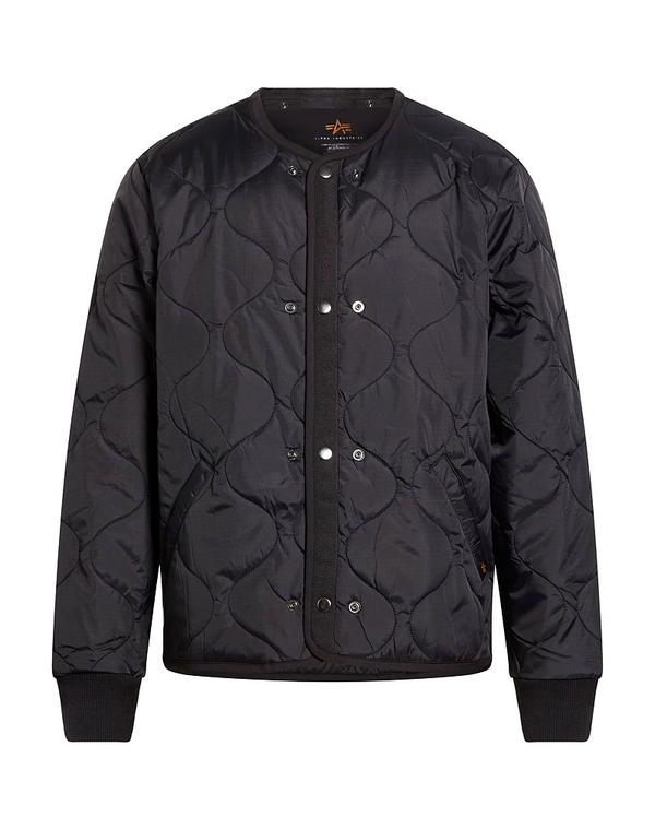 アルファインダストリーズ メンズ アウター 上衣・上衣 パファージャケット ALPHA INDUSTRIES Black 黒いこと