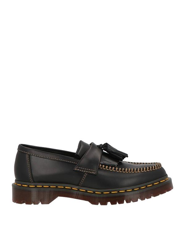 御医者さんマーチン メンズ シューズ スリッポン・ローファー モカシン DR. MARTENS Black 黒いこと