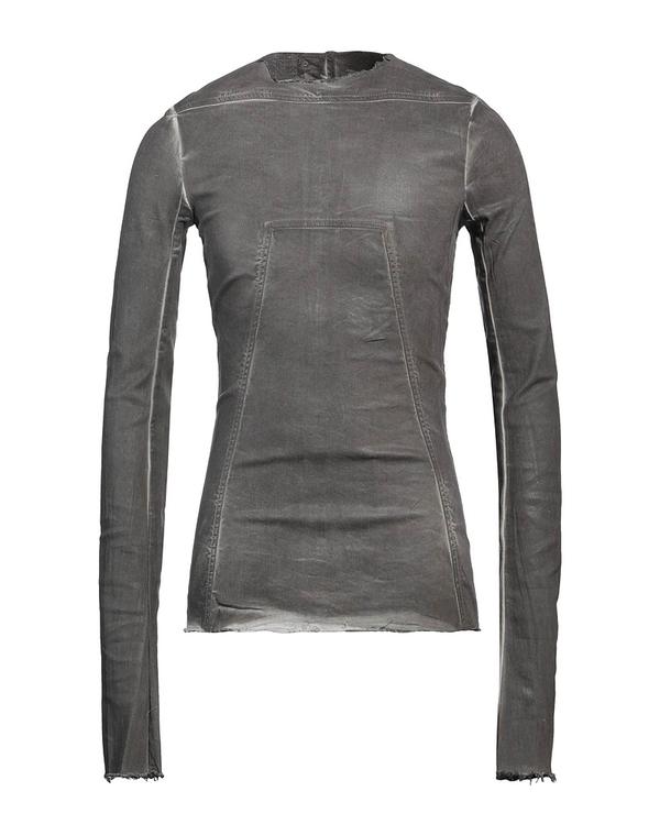 リックオウエンス メンズ トップス プルオーバー RICK OWENS Gray 薄墨色