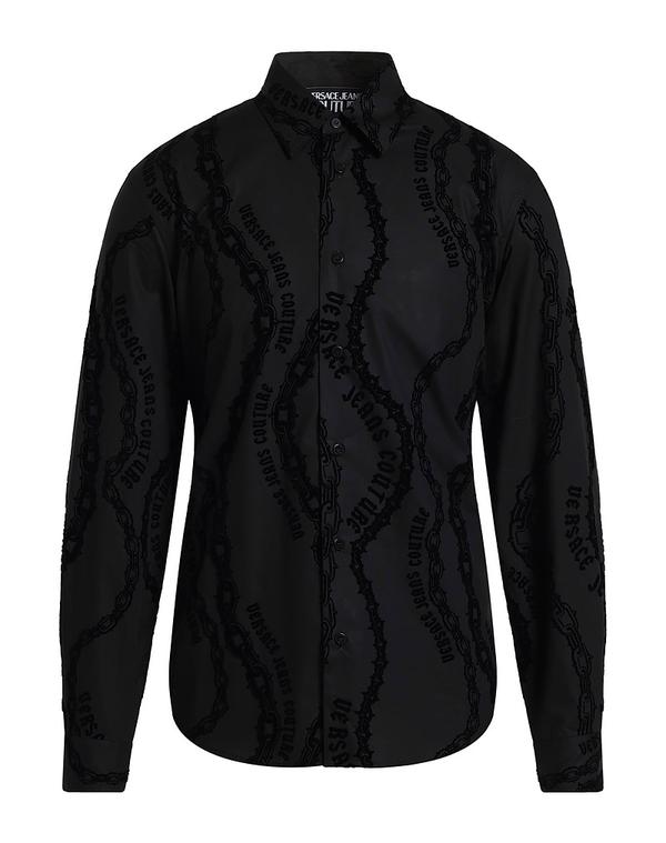 ヴェルサーチ メンズ トップス プルオーバー VERSACE JEANS COUTURE Black 黒いこと