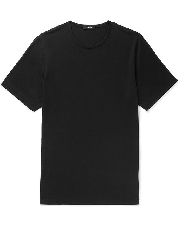 行動論理 メンズ トップス プルオーバー THEORY T Black 黒いこと